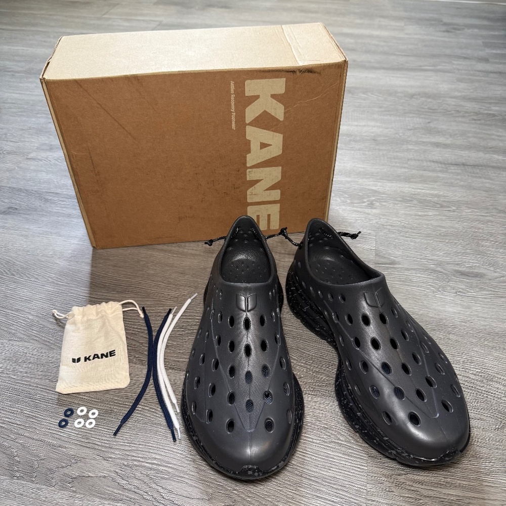 SOLD - Kane Footwear Revive Shoes Charcoal